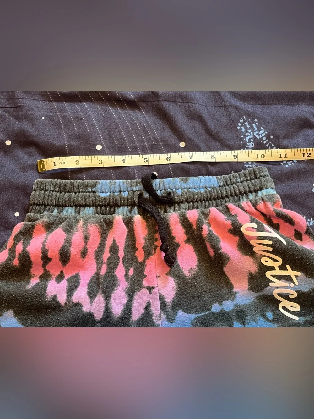 Girls Sz 7/8 Bundle of 3 sweatpants Justice Cat & Jack Hanes
